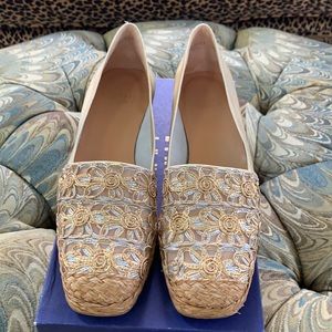 Stuart Weitzman Blossom Gold Laniard 8N